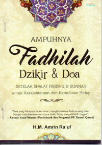 Image of Ampuhnya Fadhilah Dzikir &  Doa