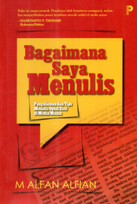 Image of Bagaimana Saya Menulis